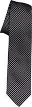 Michaelis stropdas - zwart dessin - Maat: One size