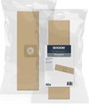 SQOON® - Stofzuigerzakken Nilfisk / Electrolux E22 GD 930 stofzuigerzakken - papier - 10 stuks