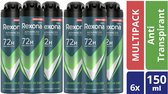 Rexona Dry Quantum Men - 6 x 150 ml - Deodorant Spray - Voordeelverpakking