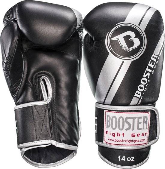Gants De Boxe Booster Fight Gear Bg Elite 1 - Gris - 6 Oz - Sport