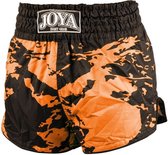 Joya Splash Kickboks broekje - Junior - Zwart met Oranje - XS