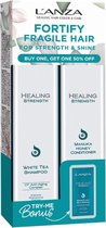 L'ANZA Healing Strength Shampoo & Conditioner Duo Set