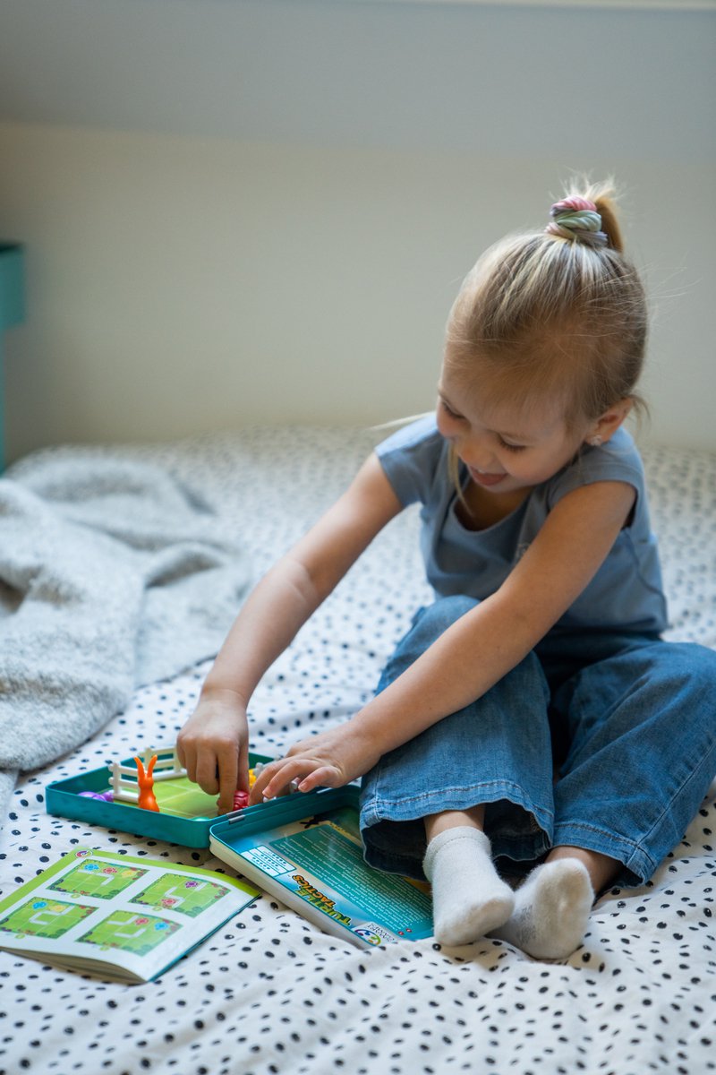 SmartGames Turtle Tactics - Magnetisch Logisch Denkspel - 48 Educatieve Haas & Schildpad Uitdagingen - Compact Reisspel & Solospel - Vanaf 5 Jaar — cadeau in Spellen & Speelgoed - foto 8