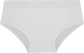 Ten Cate Basics organic cotton stretch hipster wit 2 pack voor Meisjes | Maat 134/140