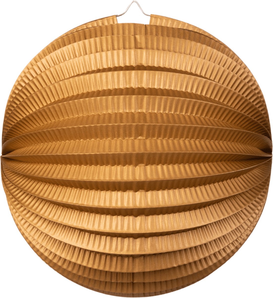 Papieren Lampion Metallic Goud 25cm - Feest Decoratie Bruiloft Zomer Festival