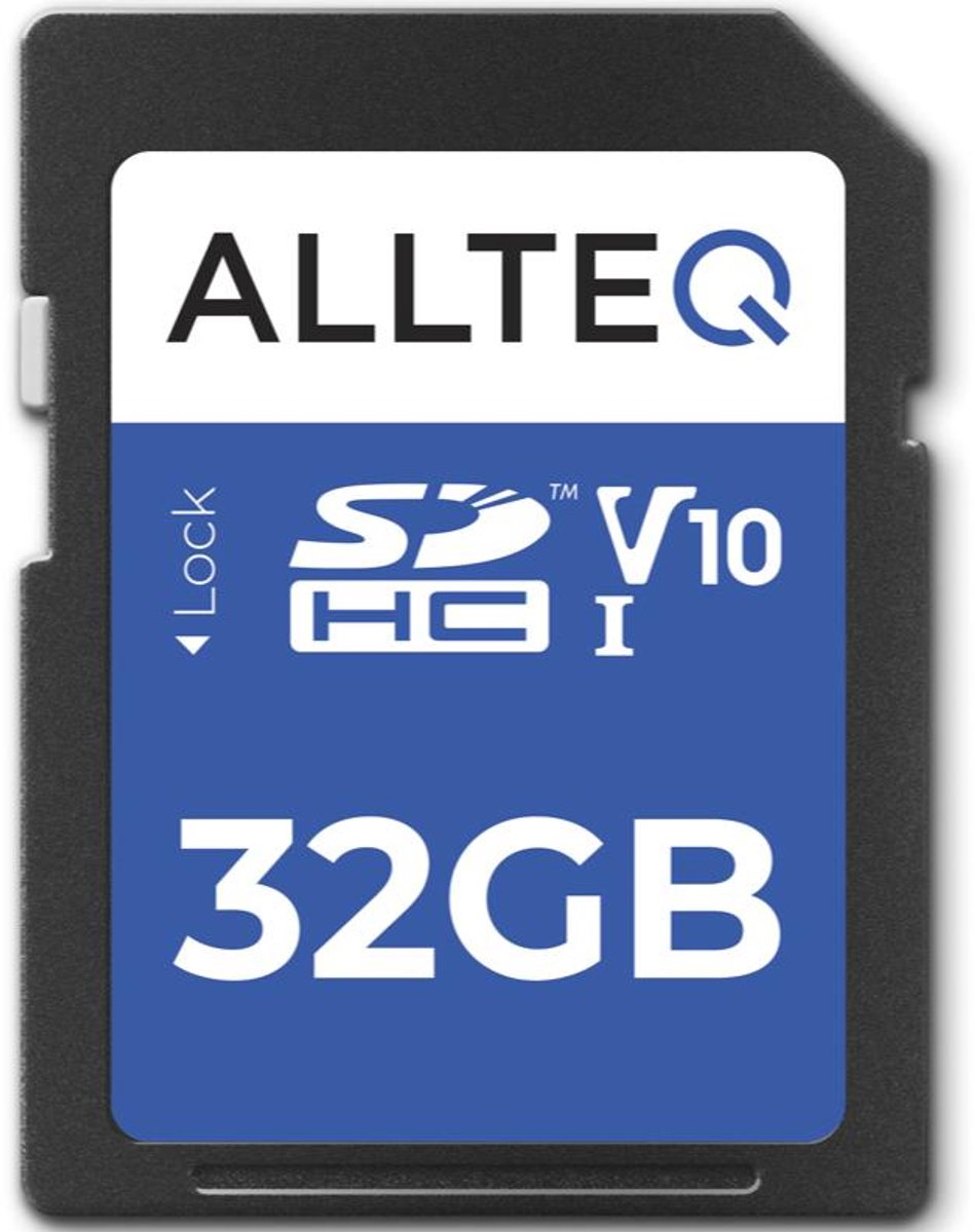 SD Kaart 32 GB - Geheugenkaart - SDHC - U1 - UHS-I - V10 - Allteq