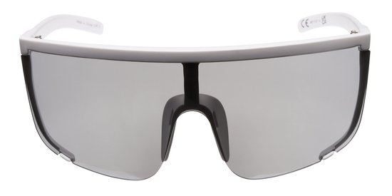 Icon Eyewear Zonnebril ANGELINA - Mat Wit montuur - Spiegelende glazen