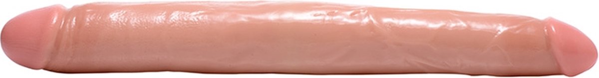 XR Brands AF145-FLESH - Realistic Double Dildo - 17.5 inch - Flesh