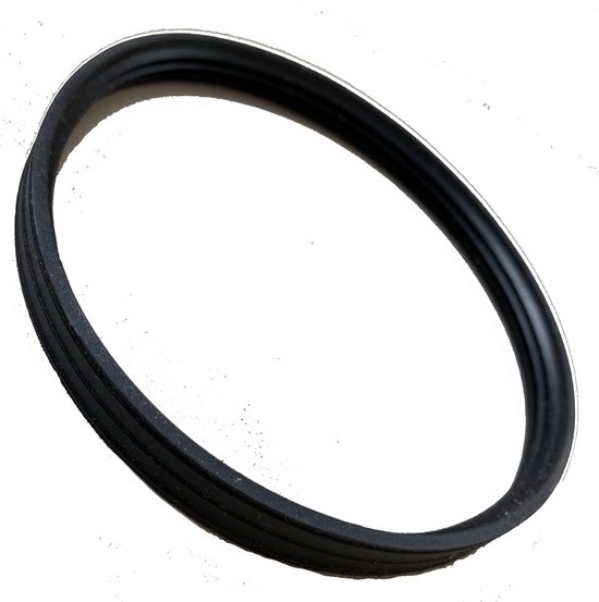 los rubberen ring voor (dubbelwandige) pelletpijp Ø80mm