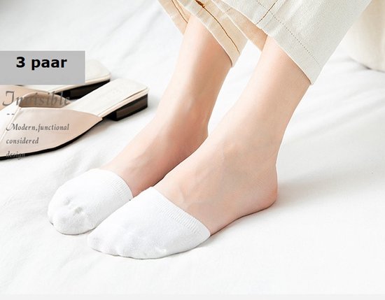 3 paires de chaussettes à orteils femme - Katoen - taille unique - chaussettes à orteils