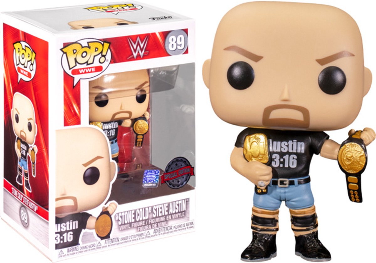 Funko Pop! WWE: Stone Cold Steve Austin #89