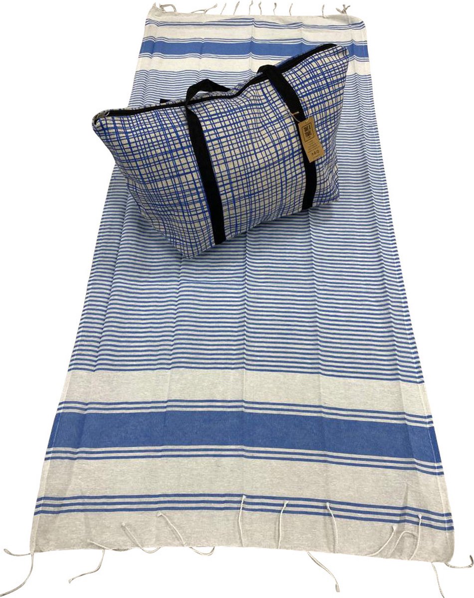 LeStoff Serviette de plage traditionnelle de hammam serviette de bain serviette de bain serviette de bain spa sport yoga voyage 100% coton biologique durable, naturelle, douce et pré-lavée (50 x 100 cm