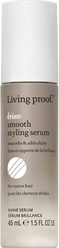 Living Proof No Frizz Smooth Styling Serum 1,5 oz | Voor grof haar