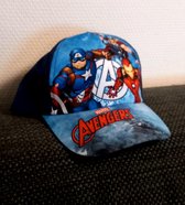 Avengers pet - cap - blauw - UV protection - UPF 30+ - 52 cm