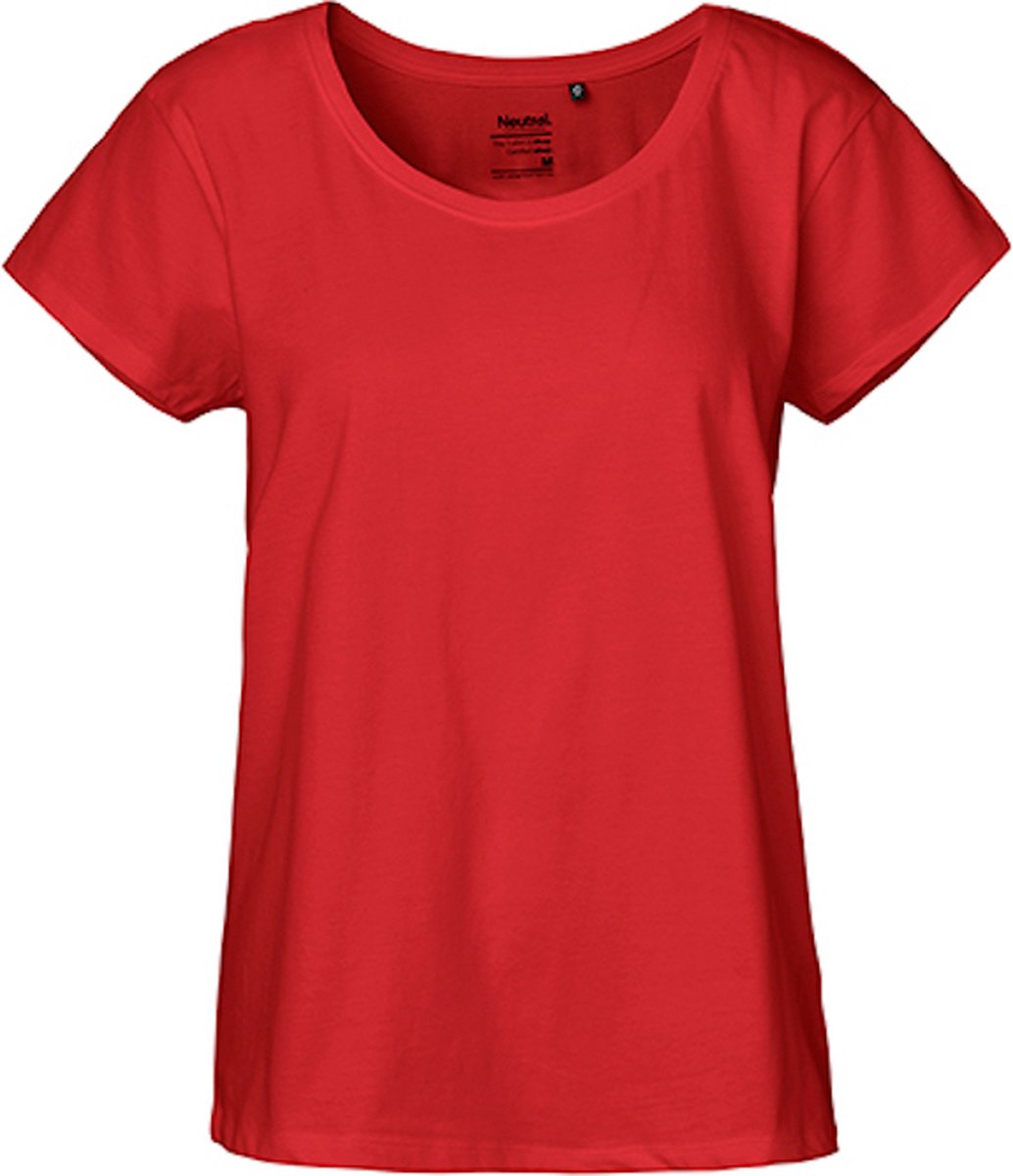 Neutral Ladies´ Loose Fit T-Shirt NE81003 - Red - XS
