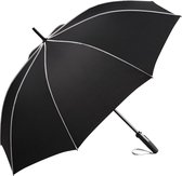 Fare® Seam middelgrote golfparaplu zwart grijs 115 centimeter windproof windbestendig