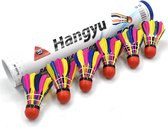 Hangyu Badminton shuttles - 10 delige Shuttles - 10 delig - Shuttles - Veren shuttles - Badminton shuttles - Badminton - Gekleurd