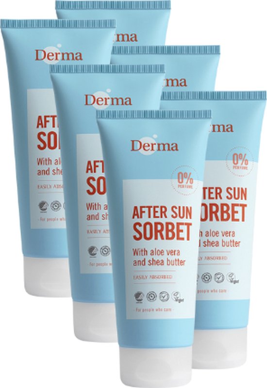 Derma Eco Sun - After Sun Sorbet - 200 ML - Aloë Vera - Verkoelend - AllergyCertified - Vegan