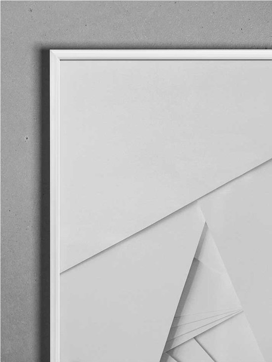 Nobo A3 Acryl Verplaatsbaar Posterframe Voor Aan De Muur, Frameloos, Staande en Liggende Positie, Met Zuignap Montage, Premium Plus, Transparant, 1915599