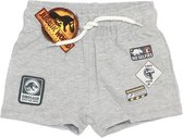 Jurassic World - short - short - pour enfants - en coton doux - gris - taille 98