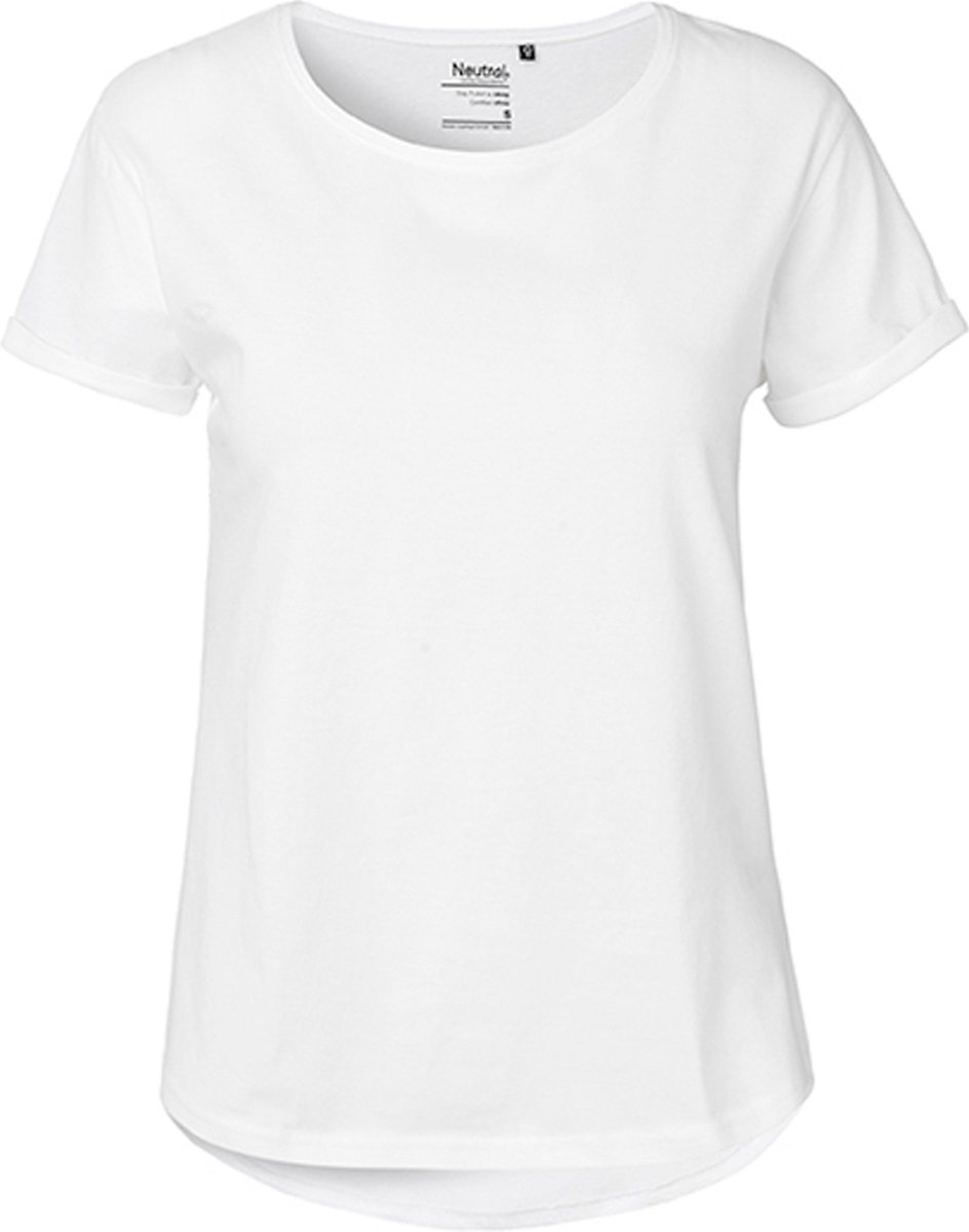 Neutral Ladies´ Roll Up Sleeve T-Shirt NE80012 - White - XS