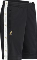 Australian korte broek zwart met witte bies acetaat maat XL/52