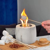 Cosy Fire - Milan - sfeerhaard Bio -éthanol - Cheminée de table décorative - Intérieur & Extérieur - Chauffage - Flammes
