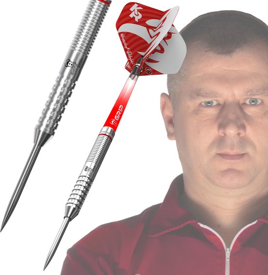 BULL'S Krzysztof Ratajski G2 90% - Dartpijlen - 26 Gram van Bull's — afbeelding 2
