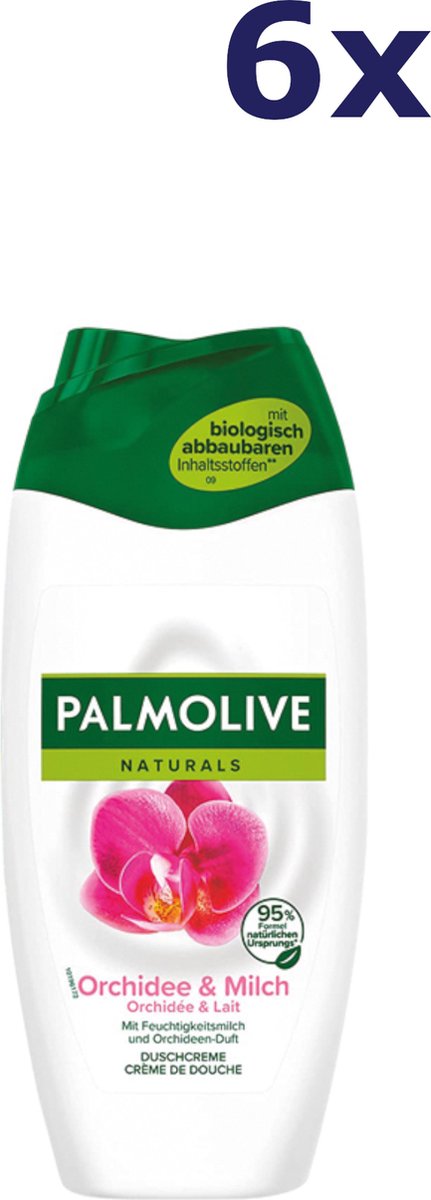 Goedkoopste 6x Palmolive douchegel 250ml Orchid