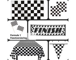 Racing, Formule 1 Feestpakket XL, Versiering, Racen , Zandvoort, Max Verstappen, Verjaardag, Feestartikelen, Themafeest