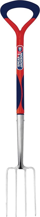 Spear & Jackson Select Spitvork RVS - Spitvork - woelvork - mestvork - Stainless Steel - hooihark - High Quality - 10JAAR Garantie
