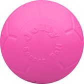 Jolly Pets Jolly Soccer Ball – Hondenspeelgoed – Apporteerspeelgoed – Jollyflex stevig kunststof – Drijvend hondenspeeltje – Ø20cm – Roze