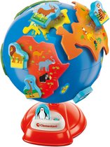 Clementoni - Mijn Eerste Wereldbol - Speelgoed van het Jaar - Wereldbol Interactief voor Kinderen - Educatief Speelgoed 3-6 Jaar