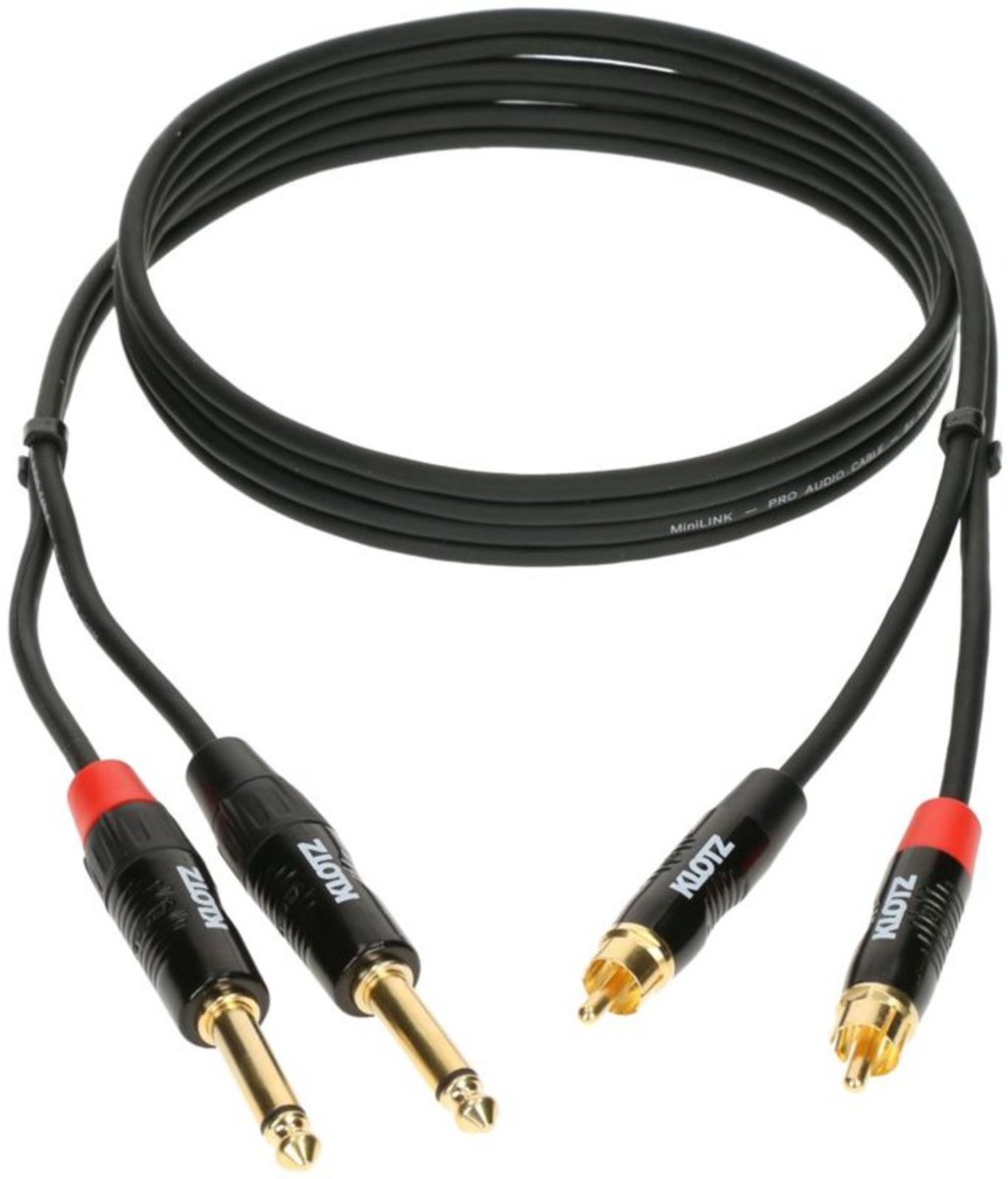 Klotz KT-CJ090 Jackkabel 0,9 m - Audiokabel