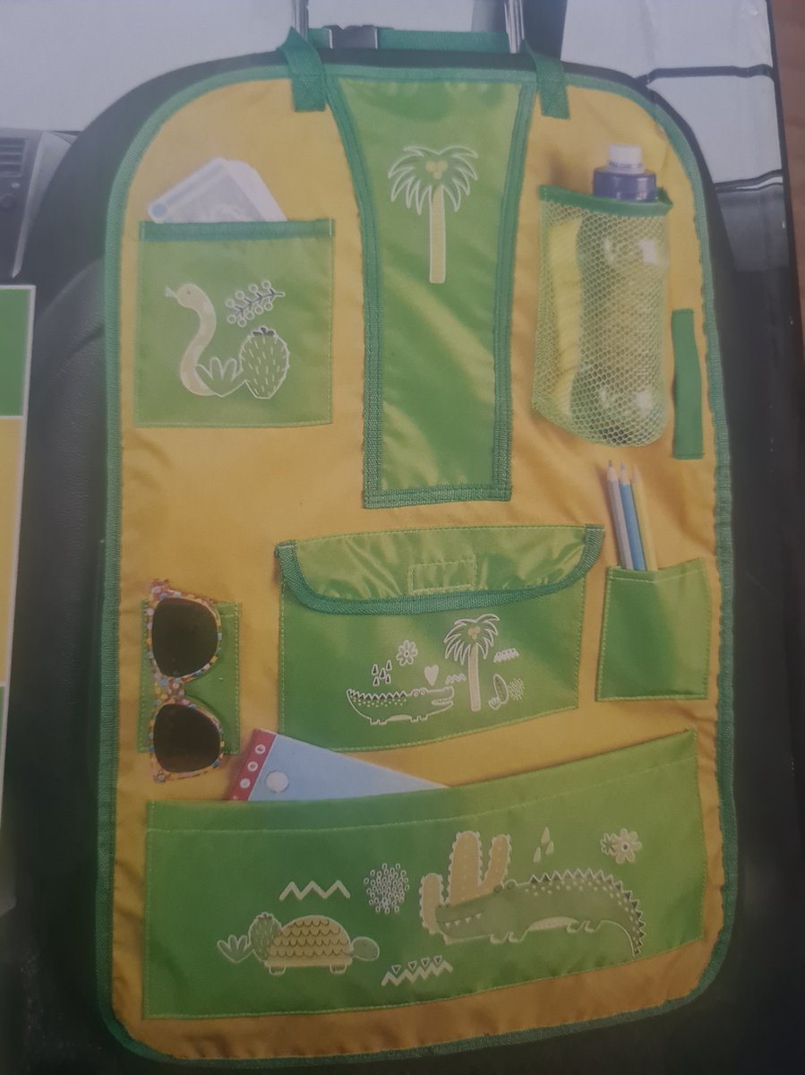 Ultimate speed Organizer voor autostoelrugleuning - 5 Vakken - 66x41cm