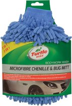 Turtle Wax Microfibre Chenille & Bug Mitt - Gant de lavage de voiture en microfibre