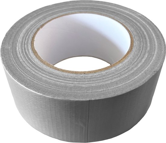 Duct-tape 50 mm x 50 meter. Grijs. 1 rol. + Kortpack pen (021.0050) |  bol.com