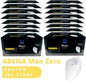 ABENA MAN PREMIUM-ZERO-CUP INLEGGER VOOR MANNEN-MET KLEEFSTRIP-9X18CM-200ML-ROOD