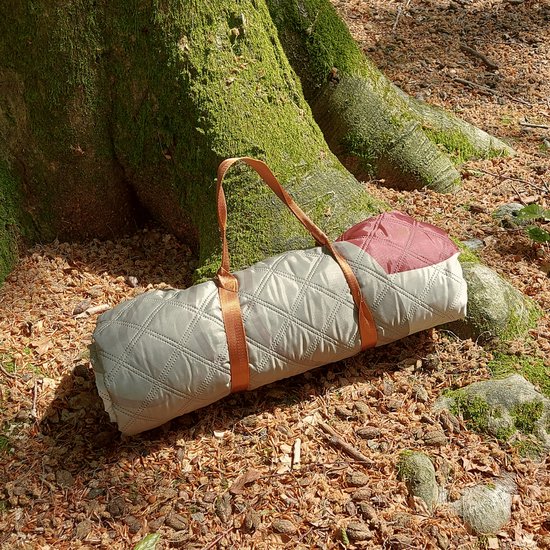 Couverture de pique-nique Vultera - Couverture de pique-nique pliable et rembourrée - XXL - 200x200cm - pique-nique