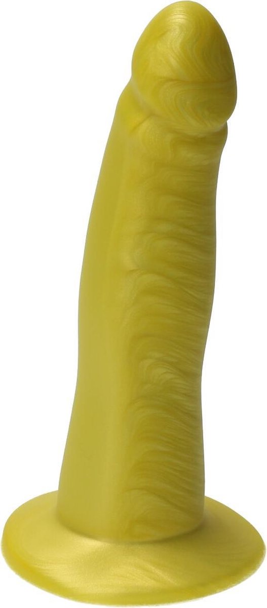 Goedkoopste Ylva & Dite - Eros - Realistische Siliconen dildo - Made in Holland - Flash Gold