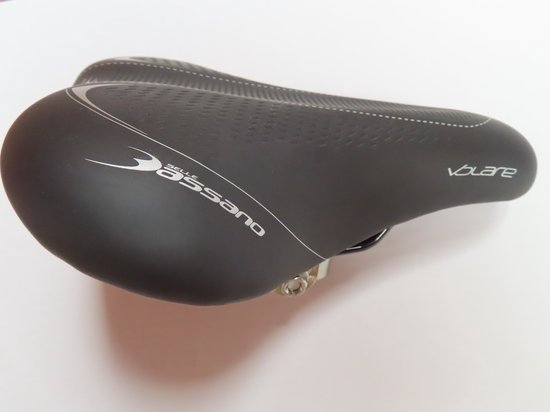 SELLE BASSANO ZADEL UNISEX XL VOLARE ZWART 3 ZONE OP KAART