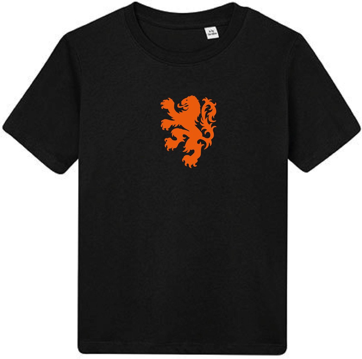Kindershirt Leeuw-Zwart-68
