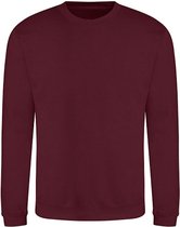 Vegan Sweater met lange mouwen 'Just Hoods' Burgundy - 5XL
