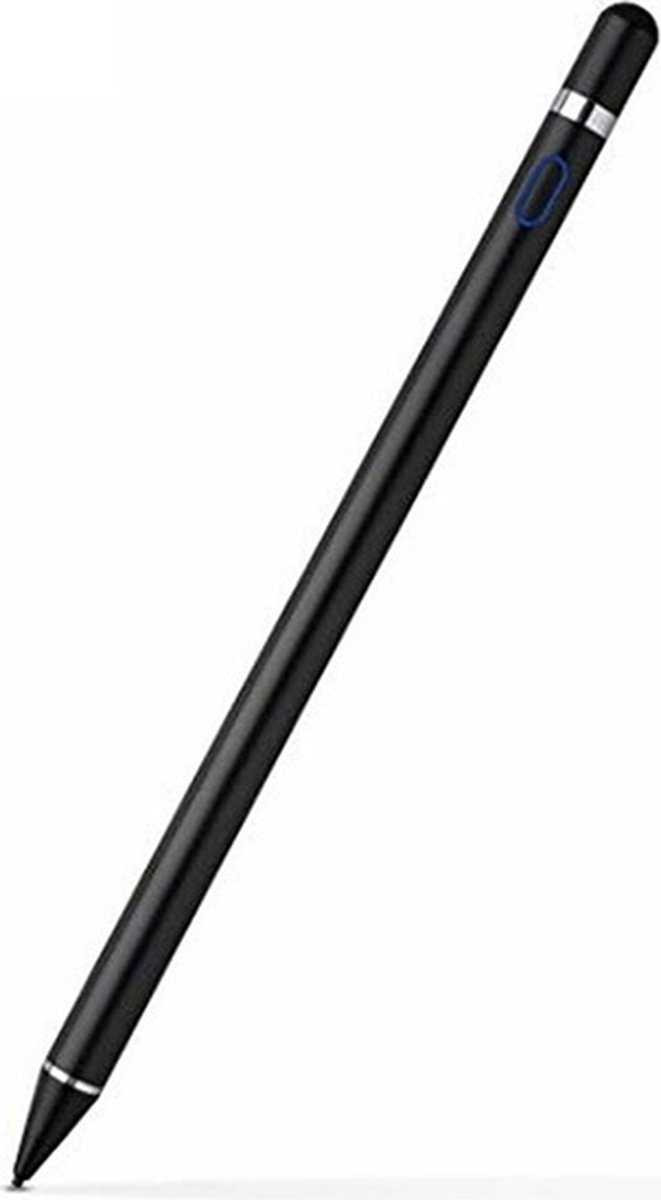 DrPhone Ultima Capacitieve Actieve Stylus Pen - 1.45mm - Magnetisch - ZWART Geschikt voor iPad Pro / Air / Mini - Samsung Tablet
