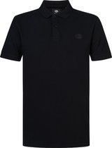 Petrol Industries - Heren Klassieke polo - Zwart - Maat XL