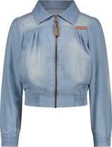 Nono Donna Light Weight Denim Jacket Vestes Filles - Veste d'été - Blauw - Taille 104