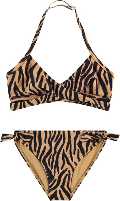 Beachlife Soft Zebra K562 Zwemkleding Meisjes - Bruin - Maat 146/152