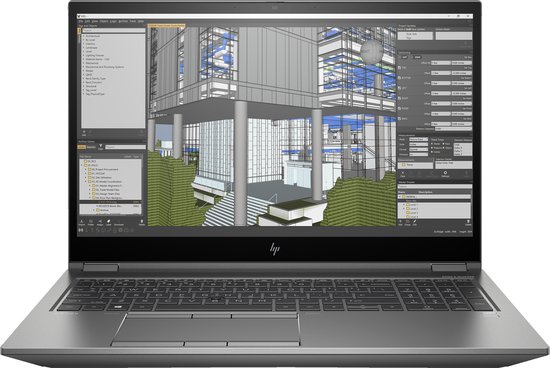 HP ZBook Fury 15 G8 i7-11850H Mobiel werkstation 39,6 cm (15.6) Full HD Intel® Core™ i7 16 GB DDR4-SDRAM 512 GB SSD NVIDIA RTX A2000 Wi-Fi 6 (802.11ax) Windows 10 Pro Grijs