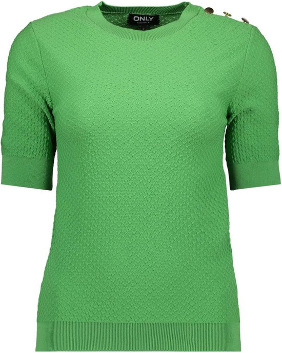 Only T-shirt Onlsally Ss Structure O-neck Knt 15301499 Peppermint Dames Maat - S