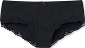 SCHIESSER Pure Cotton slip (1-pack) - dames bikinihipster zwart - Maat: 40